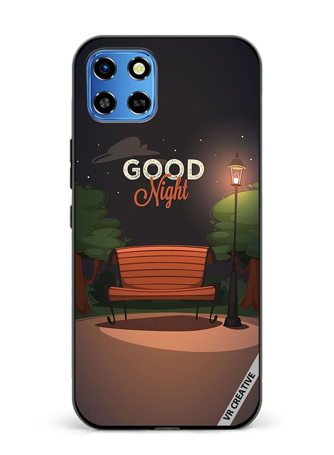 VR CREATIVE Protective Case Cover For Infinix Smart 6 HD Good Night Design Multicolour - Image 1