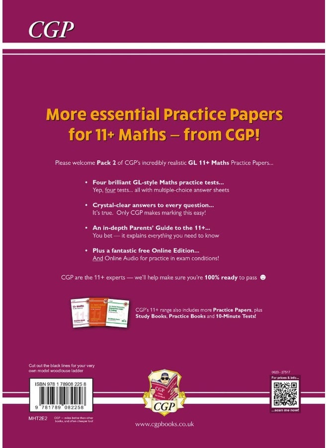 11+ GL Maths Practice Papers: Ages 10-11 - Pack 2 (with Parents' Guide & Online Edition) - Image 2