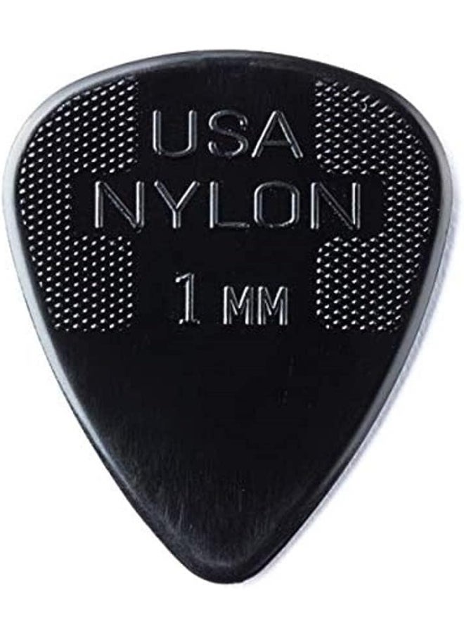JIM DUNLOP JIM DUNLOP 1.0mm Standard Pick Pack (12-Pack) Nylon Pich 12 Pack (44P1.0)  - Image 1