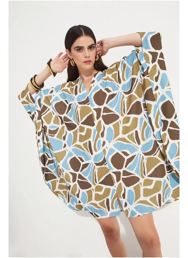 جون June Exclusive Patterned Tunic Multicolour