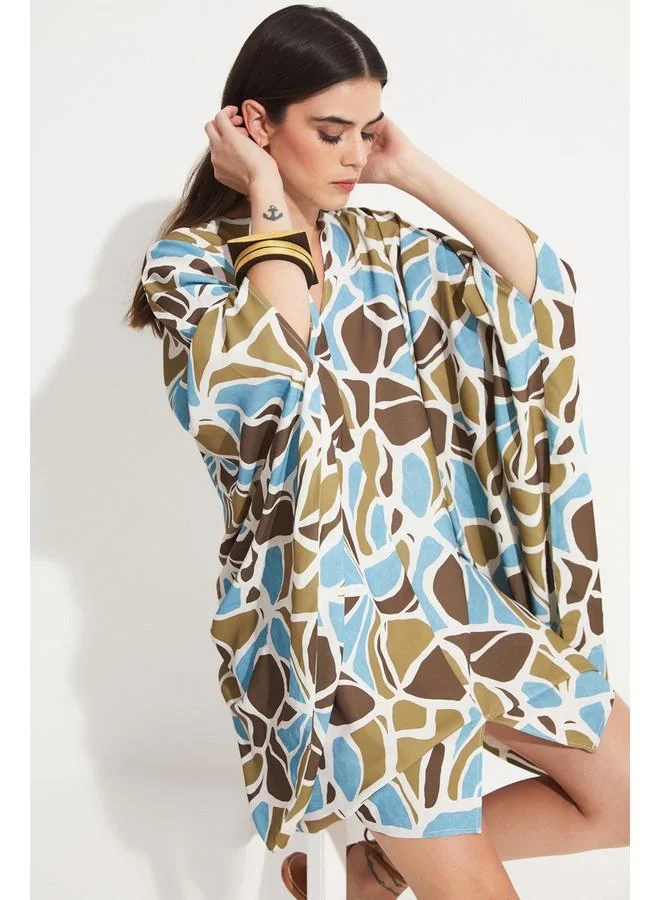 JUNE June Exclusive Patterned Tunic Multicolour
