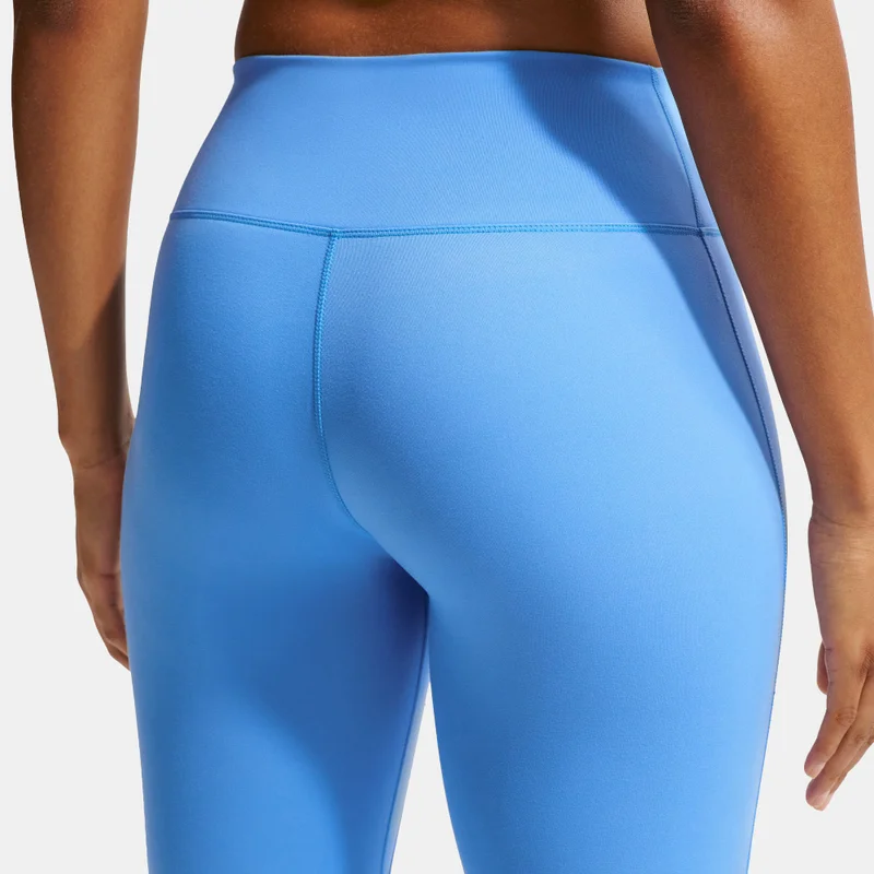 Nike Blue Women's One Dri-FIT Seamless Front Full-Length Training Leggings for Women | Best Price UAE