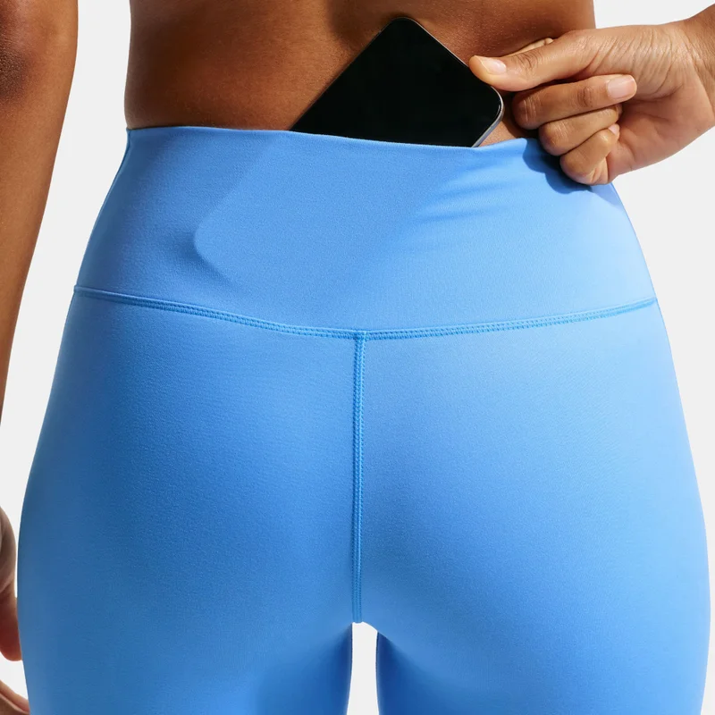 Nike Blue Women's One Dri-FIT Seamless Front Full-Length Training Leggings for Women | Best Price UAE