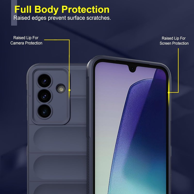 ZAPCASE غطاء خلفي لهاتف سامسونج جالاكسي A17 5G | غطاء سحري من السيليكون السائل مع حماية الكاميرا | ياقوتي - Image 3