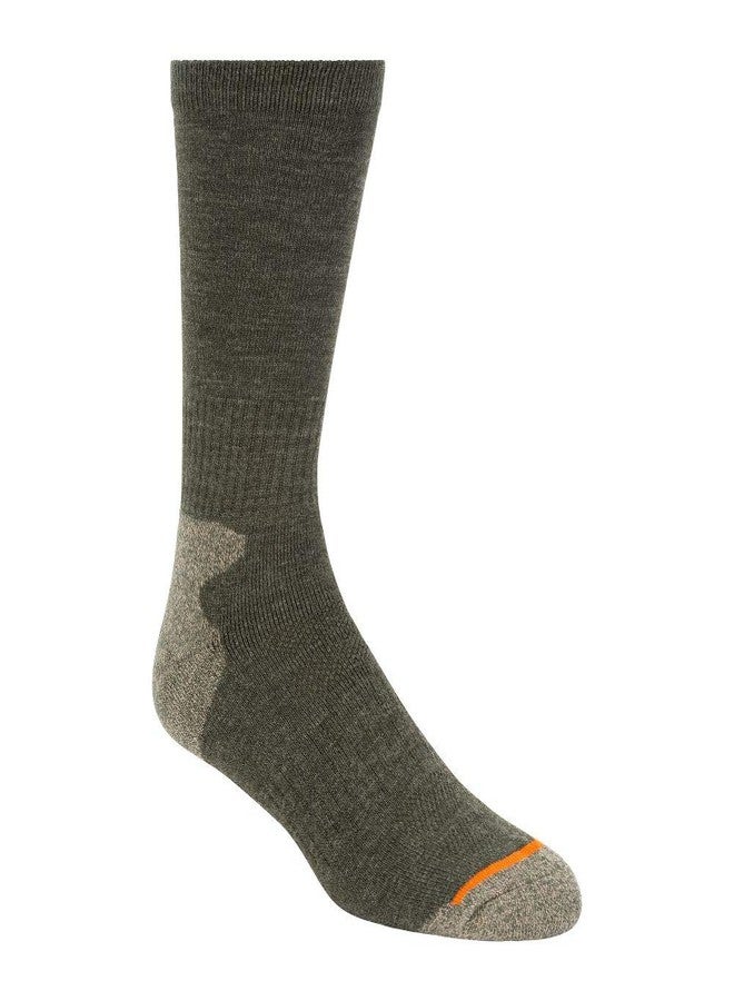 Weatherproof mens 3 Pack Crew Hiking Socks, Dark Brown, 10 13 US - Image 3