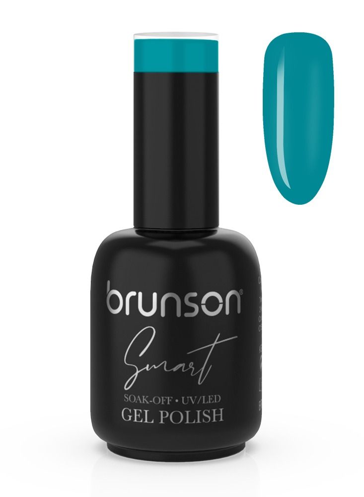 Gel Nail Polish, 15ml Smart Gel Nails Glossy Shine Finish Long Lasting Soak off UV/LED Gel Polish for Nail Art French Manicure Pedicure Salon Quality Chip Resistant Gel Nail Extensions UV Gel BSM121
