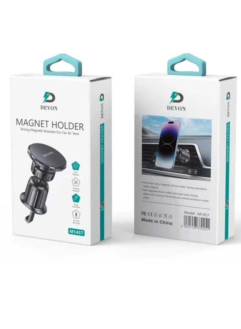 Devon Magnetic phone holder for the air conditioner 【Car phone holder】 - Image 2