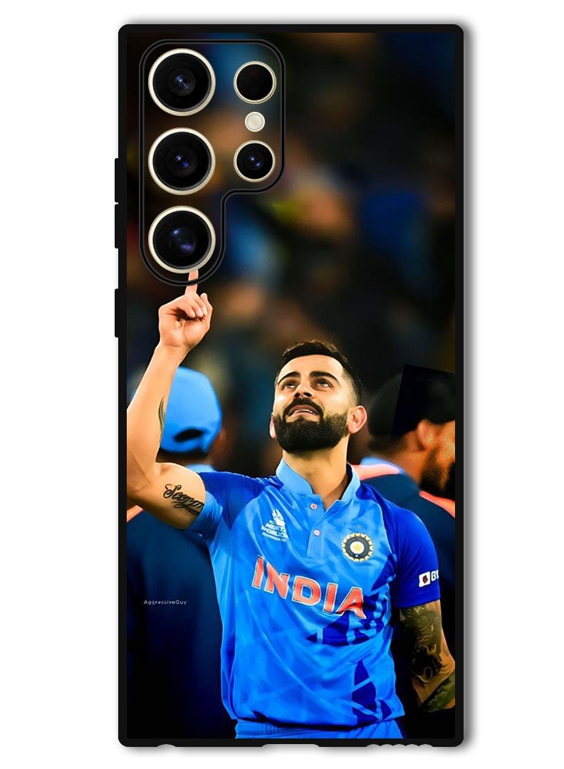 Theodor Protective Case Anti Scratch Shock Proof Bumper Cover For Samsung Galaxy S24 Ultra Virat Kholi 4 - Image 1