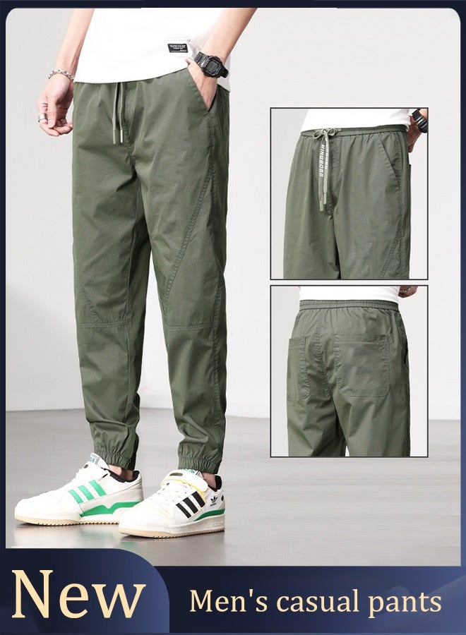 Men's casual loose straight pants suitable for all looks - Image 1