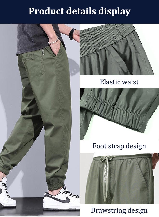 Men's casual loose straight pants suitable for all looks - Image 2