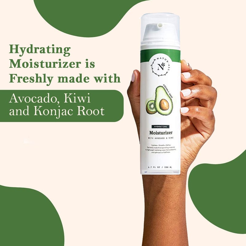NaturAll Hydrating Hair Moisturizer for Curly, Coily & Fine Hair - (Avocado & Kiwi) - Image 3