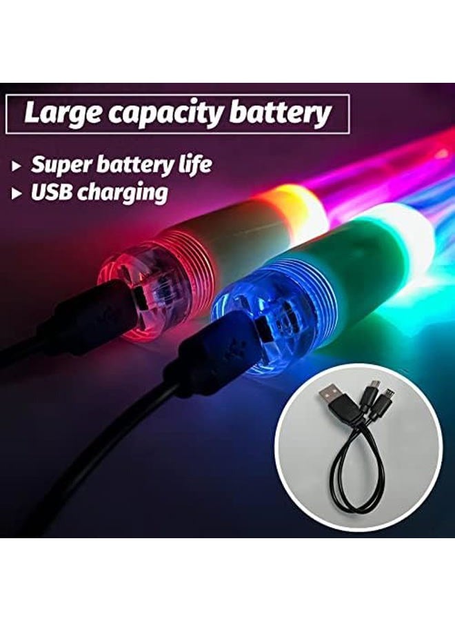 Hami Rechargeable Light Up Drumsticks with 15 Color Changing Effects - for Drummers, Personalized Drum Sticks for Adults. Glow in the Dark Drumsticks with Storage Bag (2pcs/Pack) - Image 5