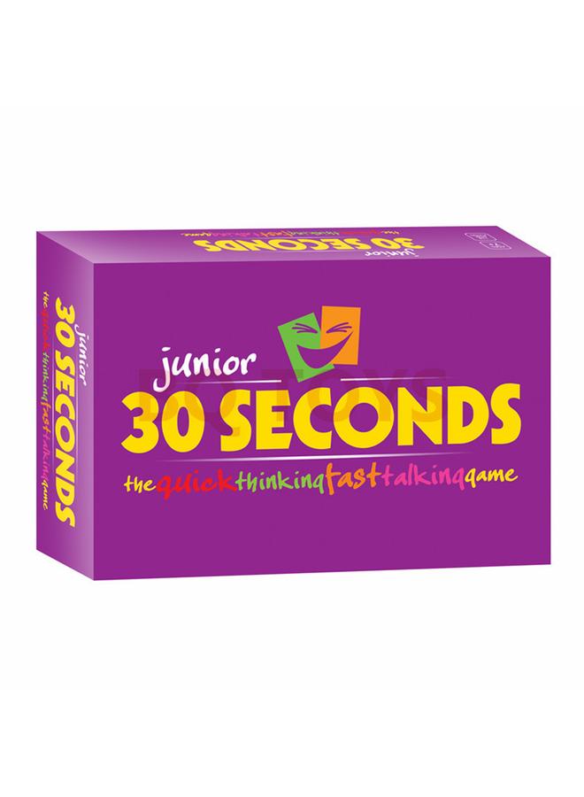 Bluejw Crazy 30 Seconds English Game Card Thinking English Party Board Game English 30 SECONDS GAME - Image 4