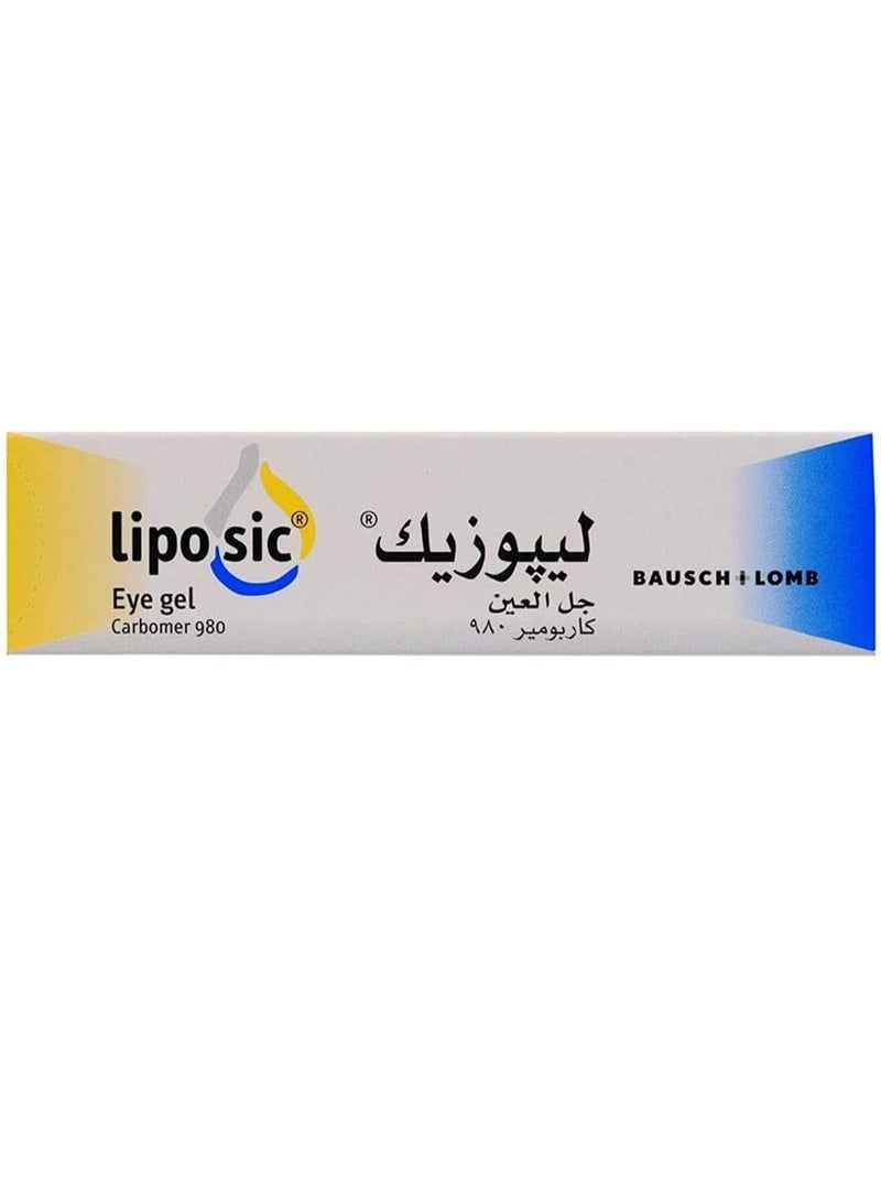 Liposic Eye Gel 10g – Long-Lasting Lubricating Gel for Dry Eyes