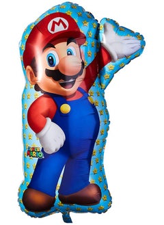 TOYXE Aluminium 40520 Mario Theme Party Decoration Balloon Set Of 5 Pcs,Multicolor  - Image 3