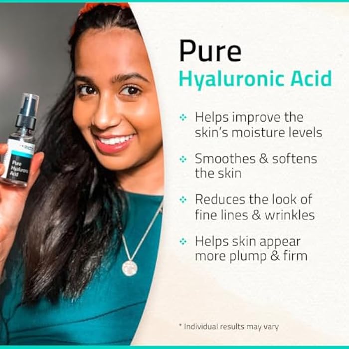 YEOUTH Pure Hyaluronic Acid Serum for Face 99% for Dry & Dull Skin, Hydrating Hyaluronic Acid Face Serum for Women & Men, For All Skin Types 1oz - Image 5