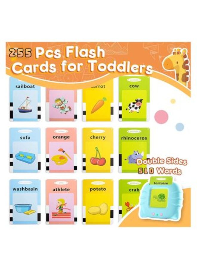 Talking Flash Cards Learning Reading Machine Toys With 510 Words for Kids Ages 2-6  - Image 5
