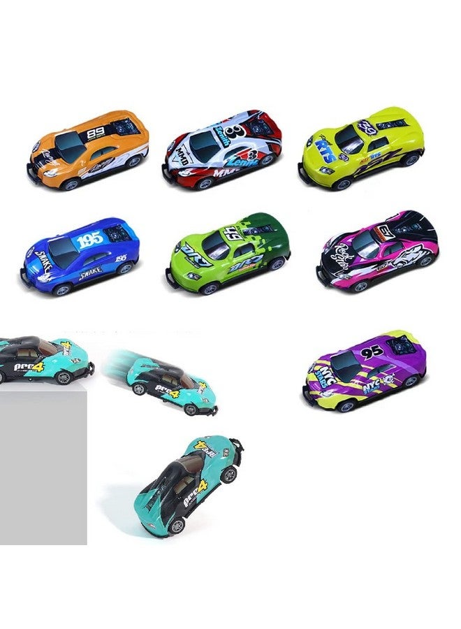 Ai-Fun 8PCS Alloy Stunt Flip Cars, Pull Back Crash & Jump Toy Cars for Boys 3-6 | No Batteries Needed | Durable Bounce & Flip Race Car - Image 2