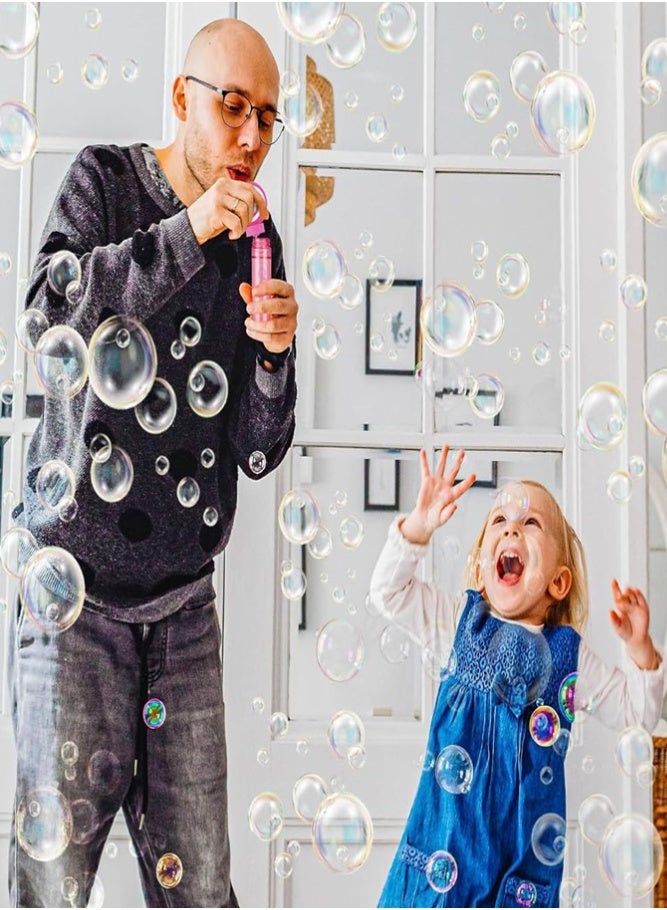 BELLSBERRY 24 PCS Lollipop Bubble Wands for Kids – Mini Bubble Blower Toys Birthday Party Favor & Outdoor Game Toys - Image 4