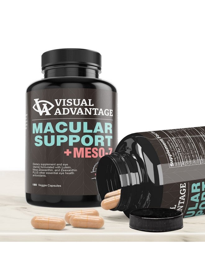 Visual Advantage® Macular Support + Meso-Z - Blue Light Eye Vitamin with Triple Antioxidants for Advanced Protection Against Digital Screens (180-Count) - Image 5