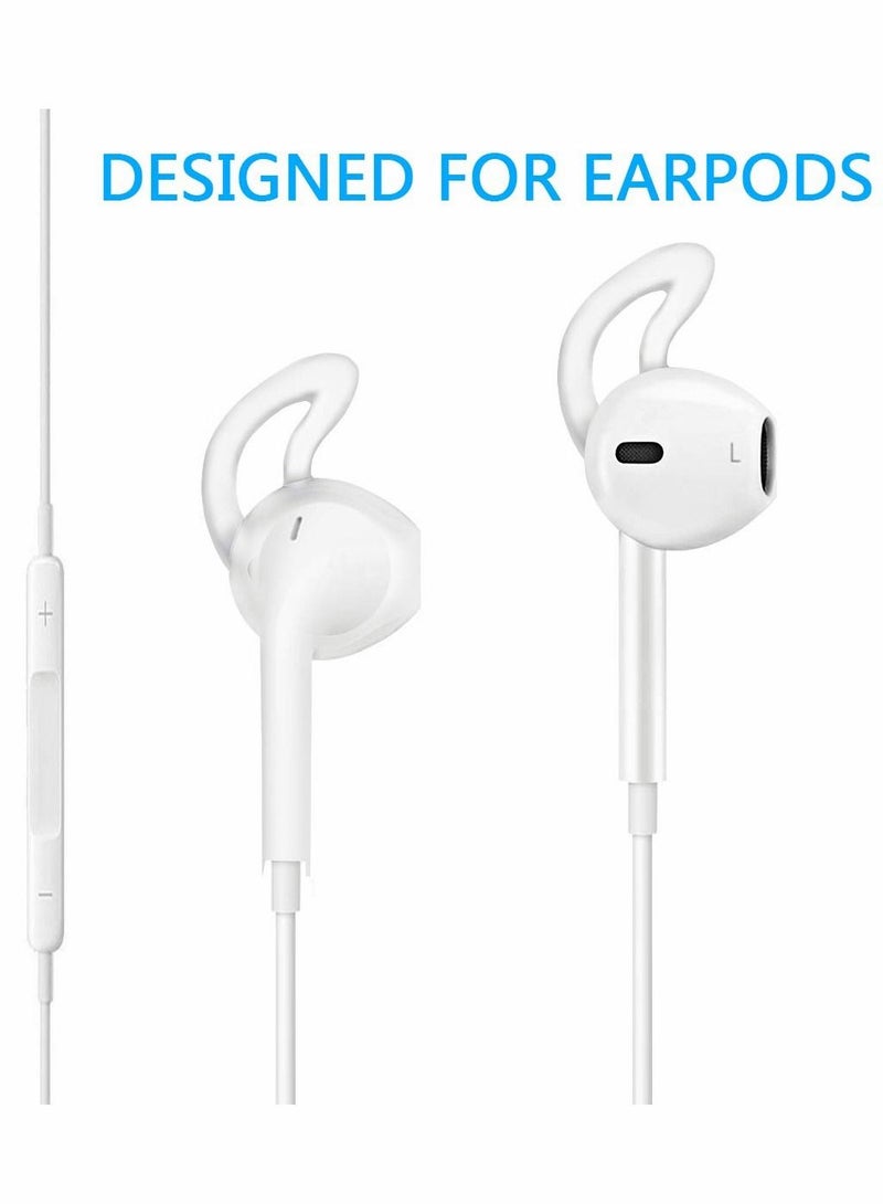 SYOSI 5 أزواج من وسائد الأذن السيليكون لأجهزة AirPods 2، غطاء وسائد أذن مطاطي رفيع للغاية - Image 2