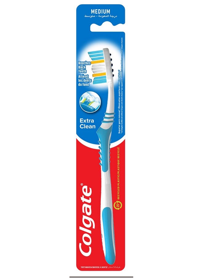 Colgate - COLGATE Extra Clean Toothbrush Multi Color - Image 1