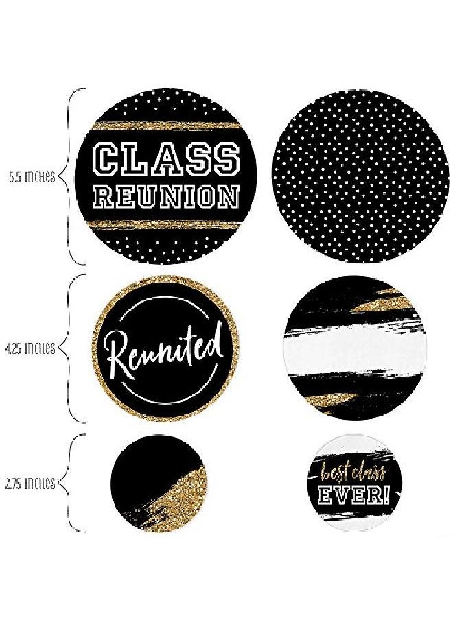Big Dot of Happiness Reunited School Class Reunion Party Giant Circle Confetti Party Decorations Large Confetti 27 Count  - Image 2