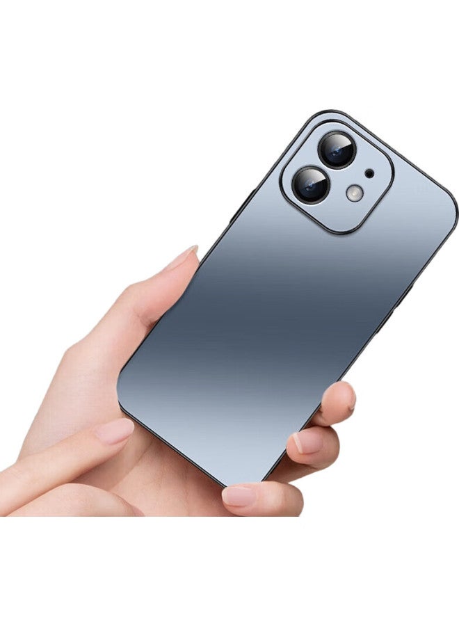 Shangsu Iphone 12 Case, Ag Frosted Full Protection Cover, Real Machine Feel, Simple Business Luxury Style, Shockproof, For Men And Women, Graphite Black - Image 3