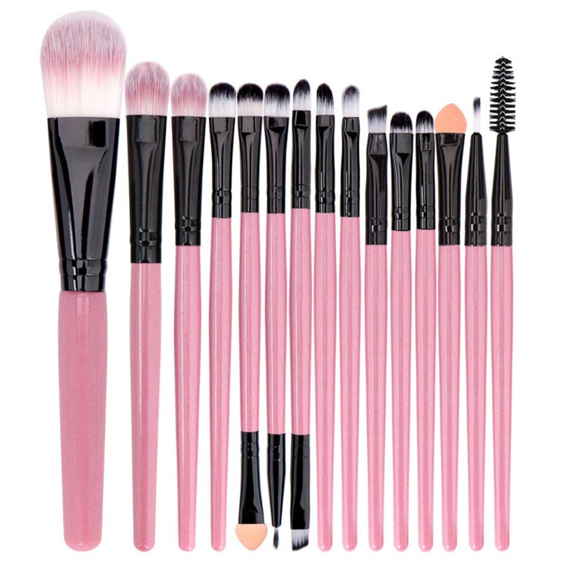 Digital Shoppy 15PCs Makeup Brush Set Cosmetict Makeup For Face Make Up Tools Women Beauty Professional Foundation Blush Eyeshadow Consealer - Image 4