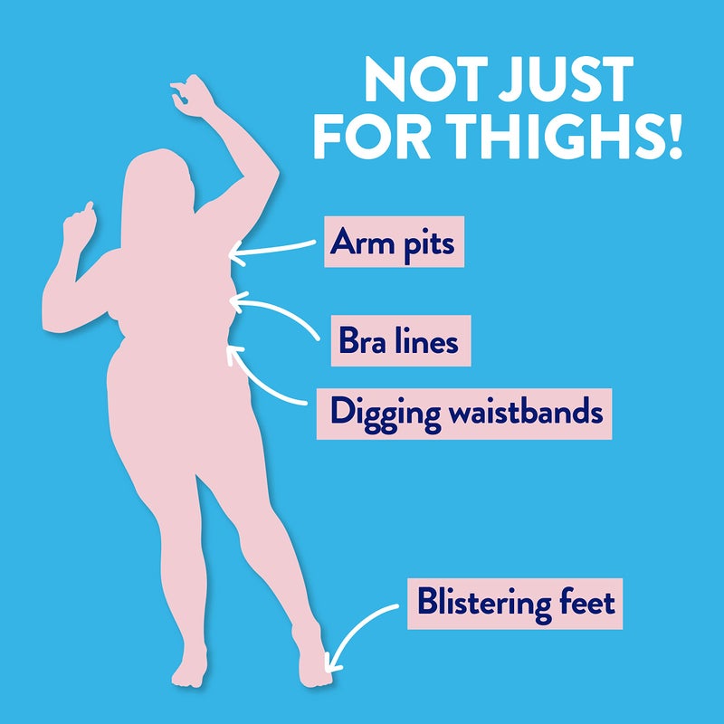 Megababe ميغابيبي ثاي ريسكيو عصا مضادة للاحتكاك | تمنع احتكاك الجلد وتهيج البشرة | الفخذين، الذراعين، خطوط الصدر والمزيد | 2.12 أونصة (عبوة من 1) - Image 5