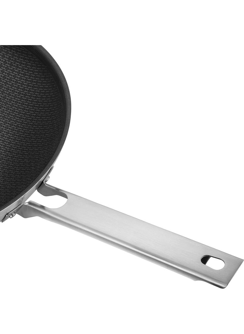 Zwilling ZWILLING Joy Plus 12inch Stainless Steel Nonstick Wok with Lid  - Image 3
