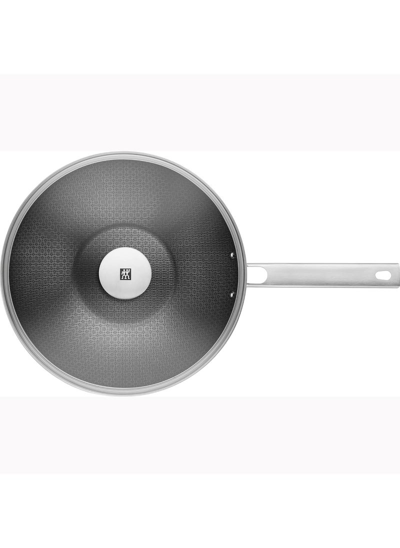 Zwilling ZWILLING Joy Plus 12inch Stainless Steel Nonstick Wok with Lid  - Image 2