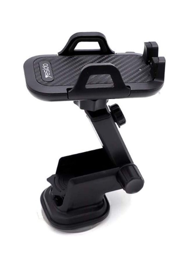 Yesido 360 Degree Rotation Free Stretch Automatic Clip Mobile Phone Car Holder, C23 - Image 2