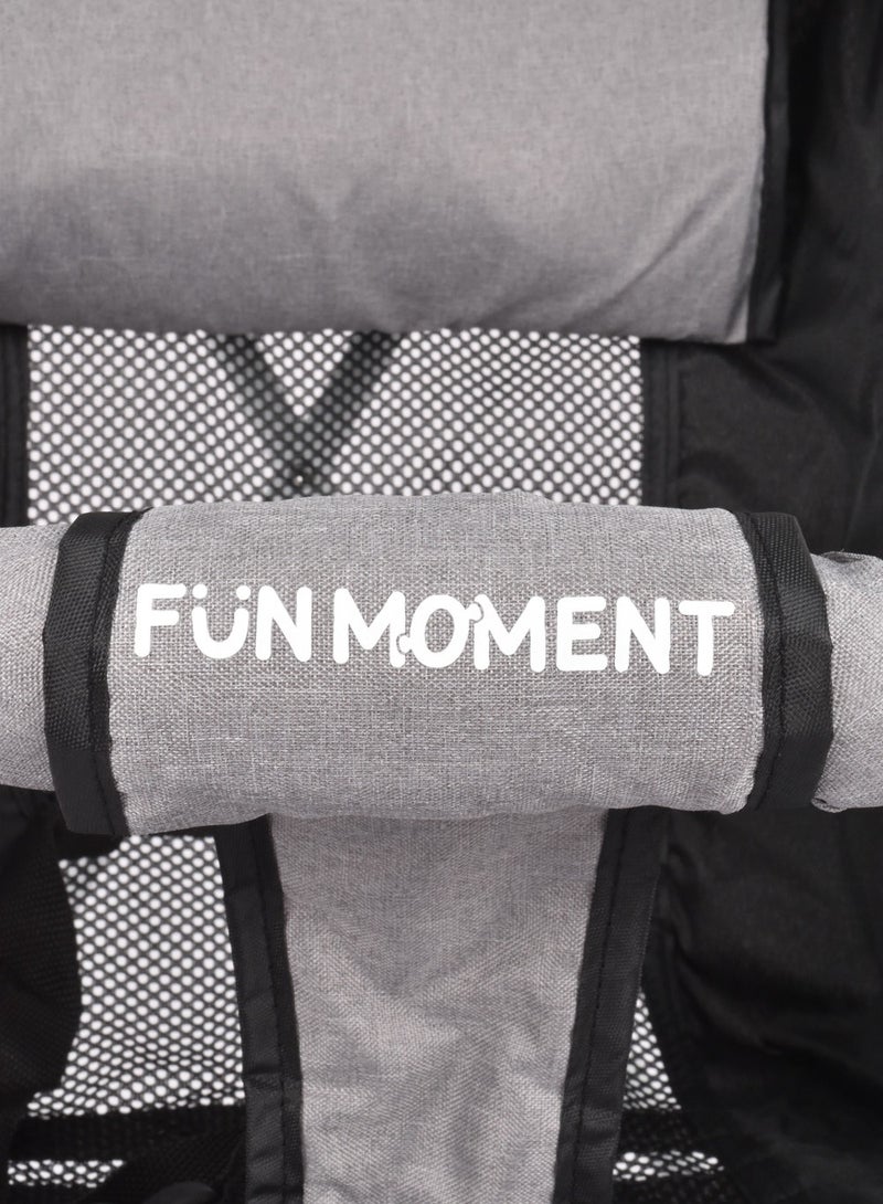 FUN MOMENT Lightweight Travel Stroller with Foldable Umbrella - Image 3