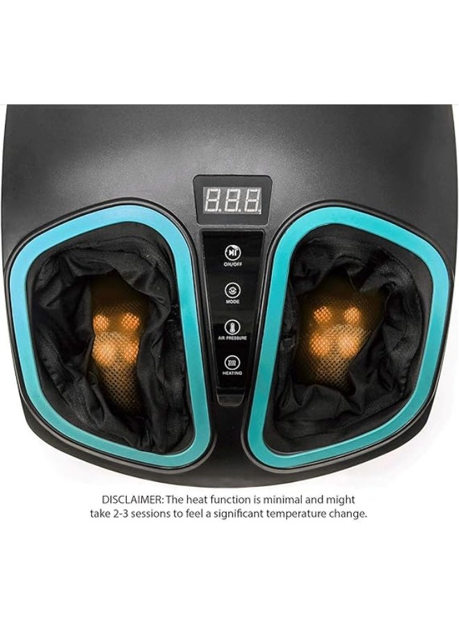 Cool Baby Shiatsu Foot Massager with Heat, Deep Kneading & Air Compression – Bi-Directional Massage Modes, Adjustable Intensity, Washable Foot Covers – Pain Relief for Neuropathy, Plantar Fasciitis & Fatigue - Image 5