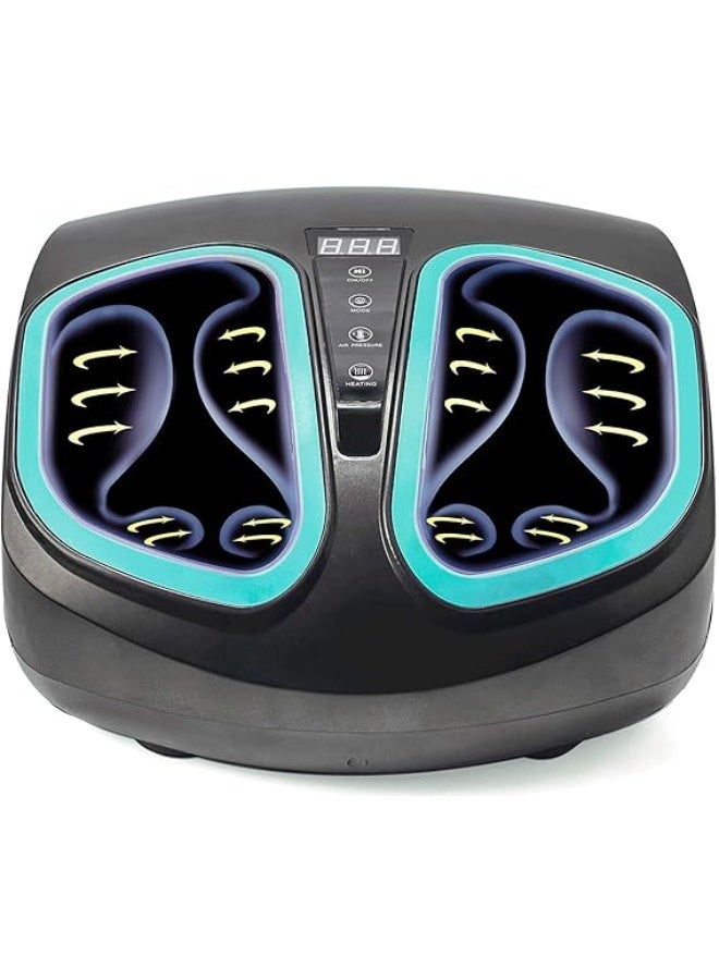 Cool Baby Shiatsu Foot Massager with Heat, Deep Kneading & Air Compression – Bi-Directional Massage Modes, Adjustable Intensity, Washable Foot Covers – Pain Relief for Neuropathy, Plantar Fasciitis & Fatigue - Image 1