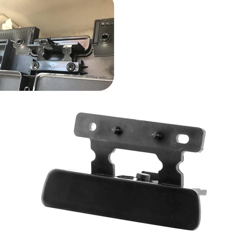 Slykew 1 Pack Lid Latch for Center Console Armrest Replacement Part Number 20864151 20864153 20864154 Compatible with 0714 Silverado Avalanche Suburban Sierra Yukon Escalade Black