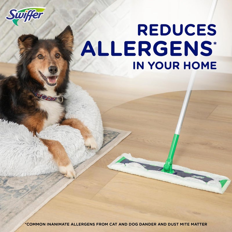 Swiffer Sweeper XL 2-in-1 Dry + Wet Floor Mopping and Sweeping Kit, Multi-Surface Kit for Floor Cleaning, Kit Includes 1 XL Sweeper, 8 XL Dry Sweeping Cloths, 2 XL Wet Mopping Cloths - Image 5