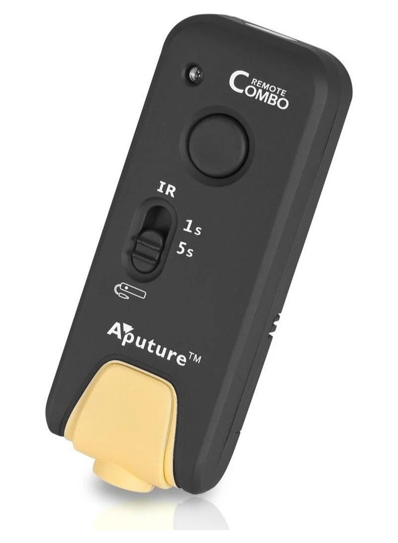 Aputure CR2N Wireless & Cable Remote for Nikon – IR + Cable Combo, Timer & Interval Function, Compatible with D3000/D80/D70/D60/D40 Series - Image 1