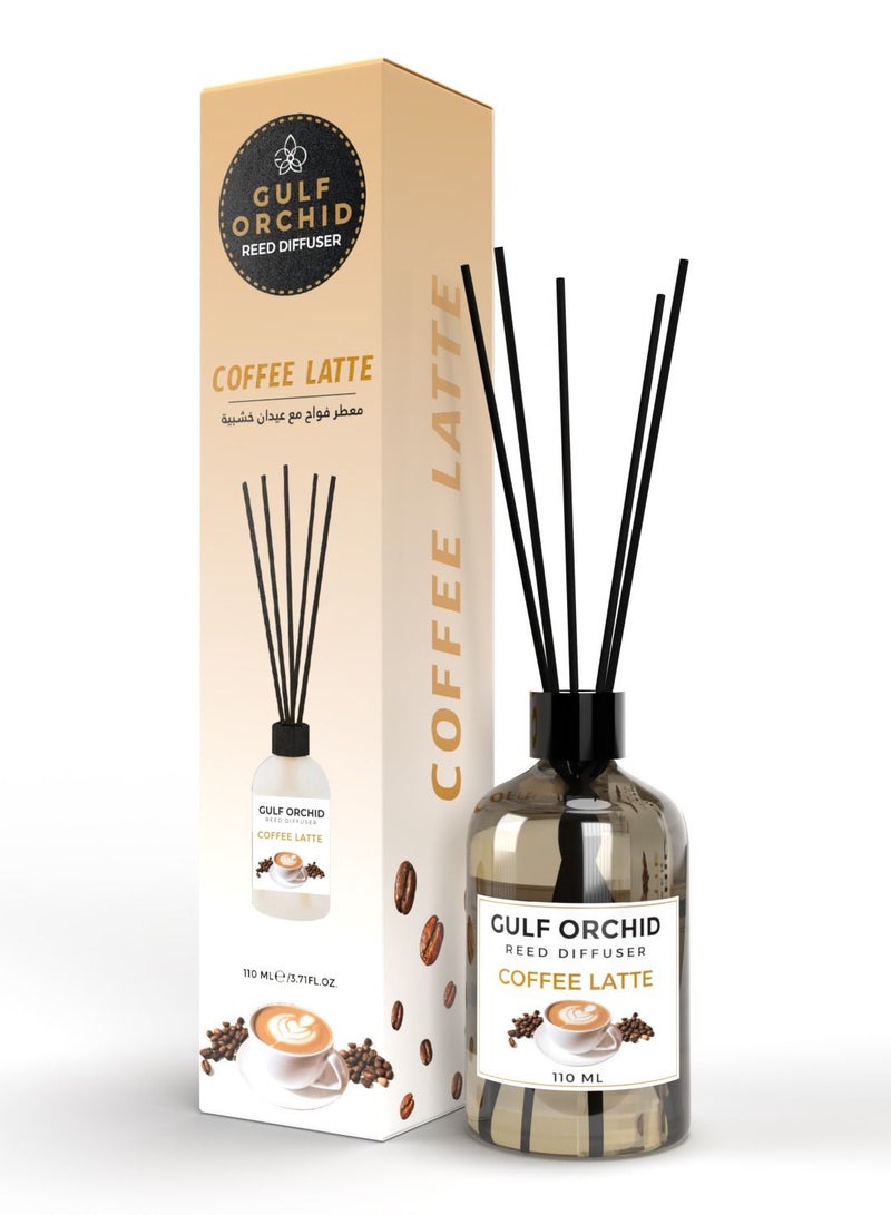 Gulf Orchid Coffee Latte Reed Diffuser 110 ML - Image 1