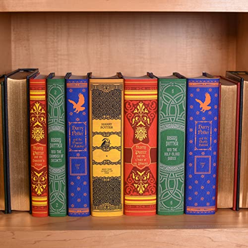 Juniper Books Harry Potter Boxed Set: House Mashup Edition | 7-Volume Hardcover Book Set with Custom Designed Dust Jackets published by Scholastic | J.K. Rowling | Includes all 7 Harry Potter Books - Image 5