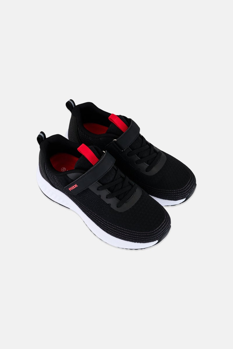 RBX Kids Boy Velcro Closure Outdoor Shoes, Black - Image 2