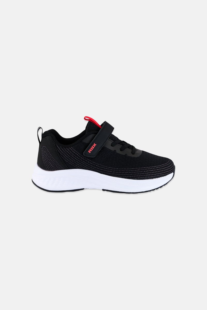 RBX Kids Boy Velcro Closure Outdoor Shoes, Black - Image 4
