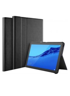 Case for Samsung Galaxy Tab A7 Lite 8.7 Inch (T220/T225) Tablet, PU Leather Flip Protective Case Cover with Stand Function Shockproof Wallet Case Multi-Angle Adjustable Stand Black