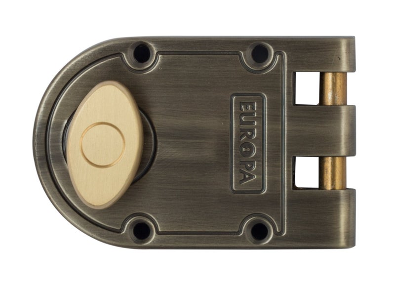 Europa Brass Jemmy Proof Door Lock J310AB (Metallic) - Image 5