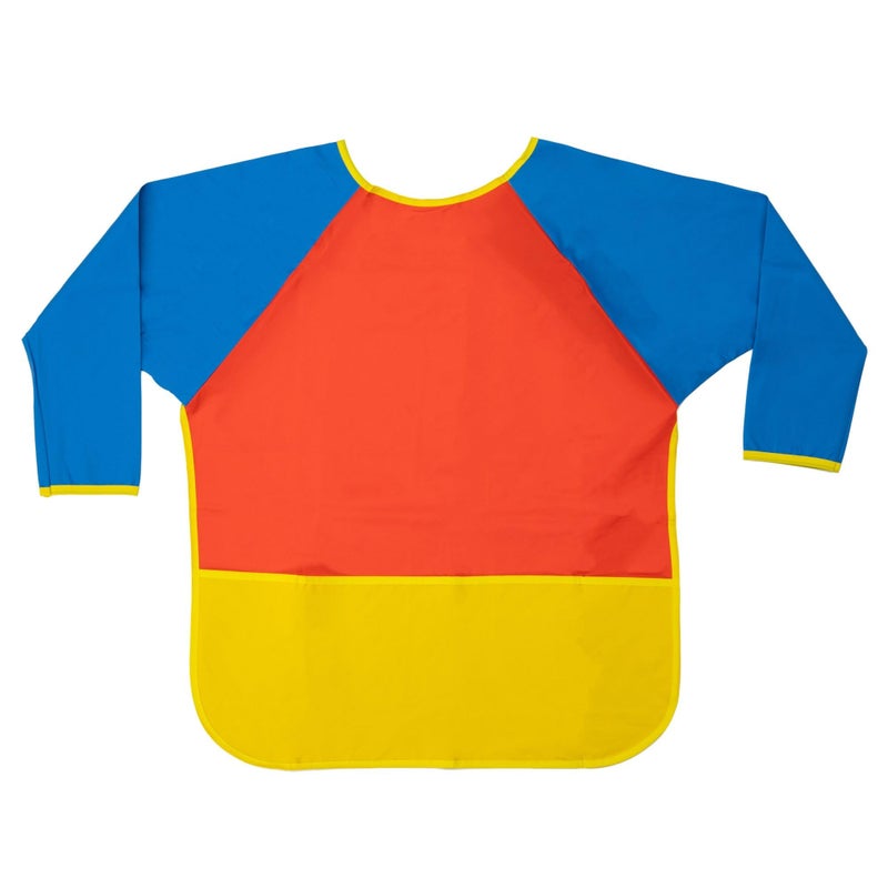 School Smart Full Protection Vinyl Smock, 6 to 8 Years, Multiple Colors - Image 4