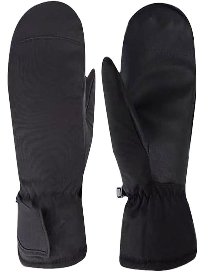 IZUS Thick-Ski-Gloves for Women Cold-Weather Outdoor-Sport Winter-Warm Snowboard-Mittens Fleece-Lined-Gloves S/M - Image 1