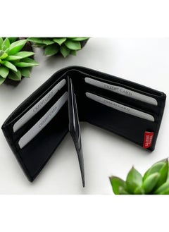 MARIO DRAFTS Mario Drafts Genuine Leather Bifold Wallet for Men, Black  - Image 5