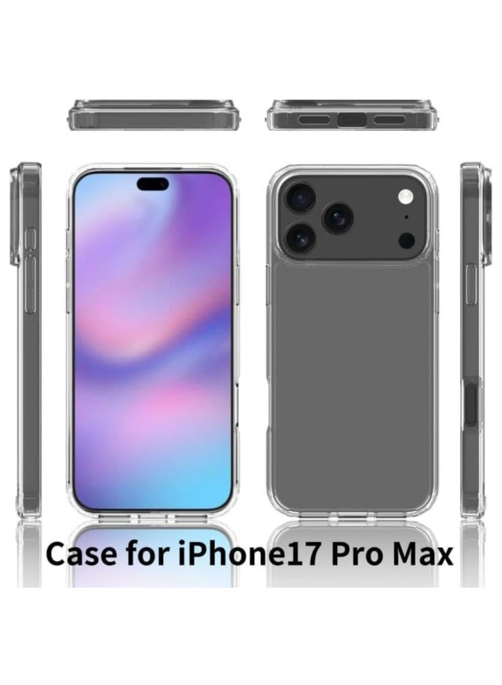 Denx Clear Magnetic Case for iPhone 17 Pro Max, Compatible iphone 17 Pro Max with, Translucent Back  Shockproof Phone Cover. - Image 2