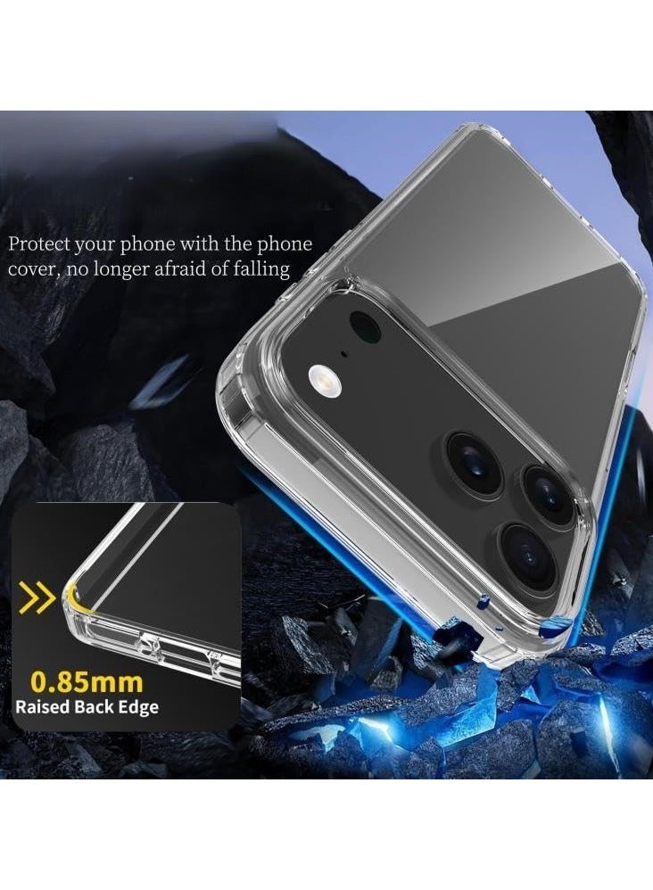 Denx Clear Magnetic Case for iPhone 17 Pro Max, Compatible iphone 17 Pro Max with, Translucent Back  Shockproof Phone Cover. - Image 3